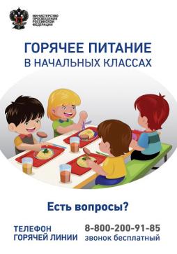 Горячее питание в начальных классах
